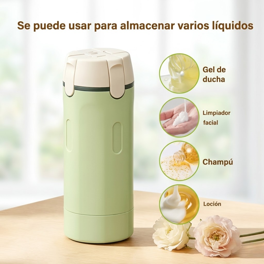 KapsulNomad™ - Dispensador de Viaje Todo en 1